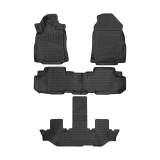 2019-2025 Subaru Ascent Floor Mats Liners Full Set All Weather Black