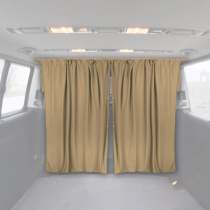 2016-2024 Mercedes Metris Cabin Divider Curtain Privacy Curtains Beige