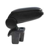 2015-2018 Ford Focus Black Center Console Armrest Plastic PU Leather 1Pc