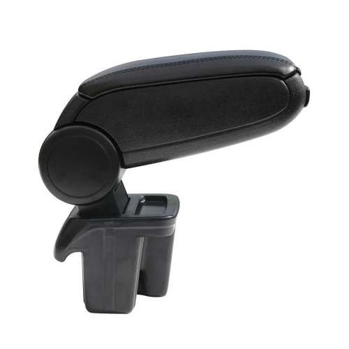 2015-2018 Ford Focus Black Center Console Armrest Plastic PU Leather 1Pc