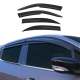 2001-2005 Honda Civic Sedan Window Visor Vent Rain Deflector 4Pcs Smoke