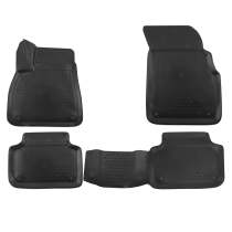 2018-2025 Audi Q5 / SQ5 (Typ FY) Floor Mats Liners Full Set All Weather Black