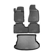2005-2010 Kia Sportage Floor Mats & Cargo Liner Full Set All Weather Black