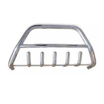 2011-2016 Kia Sportage Bull Bar Push Front Bumper Grille Silver 1 Pc
