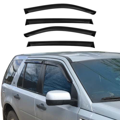 2014-2019 Kia Soul Window Visor Vent Rain Deflector 4Pcs Smoke