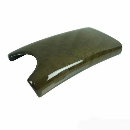 2004-2009 Mercedes E Class W211 Sedan Armrest Box Lid Cover Wood Black Green