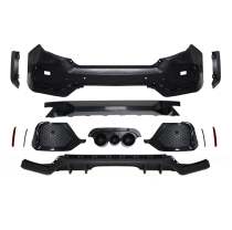 Rear Body Parts Kit For Honda Civic Sedan 2016-2018 Type R Style Rear Bumper Set
