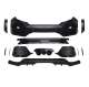 Rear Body Parts Kit For Honda Civic Sedan 2016-2018 Type R Style Rear Bumper Set