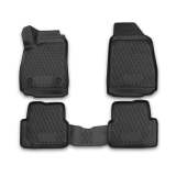 2005-2010 Pontiac G5 Floor Mats Liners Full Set All Weather Black