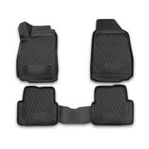 2005-2010 Pontiac G5 Floor Mats Liners Full Set All Weather Black
