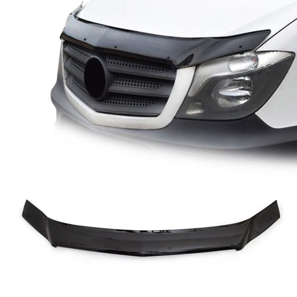 2014-2018 Mercedes Sprinter W906 Front Bug Shield Hood Deflector 1 Pc Smoke