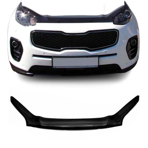 2017-2022 Kia Sportage Front Bug Shield Hood Deflector 1 Pc Smoke