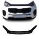 2017-2022 Kia Sportage Front Bug Shield Hood Deflector 1 Pc Smoke