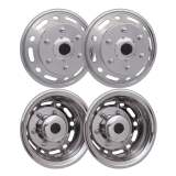 Ford Transit Connect 16 Dual Wheel Simulator Hubcaps Steel Front & Rear