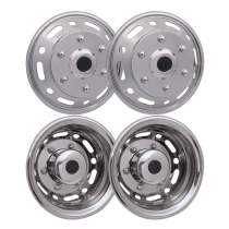 Ford Transit Connect 16 Dual Wheel Simulator Hubcaps Steel Front & Rear