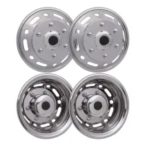 Ford Transit Connect 16 Dual Wheel Simulator Hubcaps Steel Front & Rear