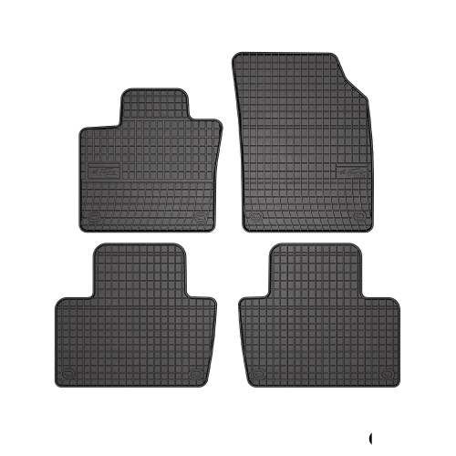 2016-2025 Volvo XC90 Floor Mats Liners Full Set All Weather Rubber Black