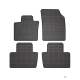 2016-2025 Volvo XC90 Floor Mats Liners Full Set All Weather Rubber Black