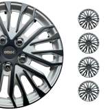 16 Wheel Covers for Ford Transit 150 250 350 2015-2025 Silver Matt Black 4x