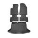 2017-2022 Kia Niro Floor Mats & Cargo Liner Full Set All Weather Black