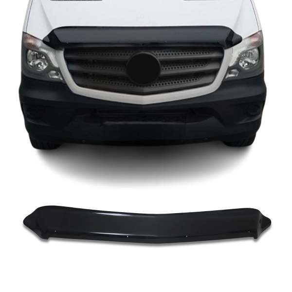 2014-2018 Mercedes Sprinter W906 Front Bug Shield Hood Deflector 1 Pc Smoke