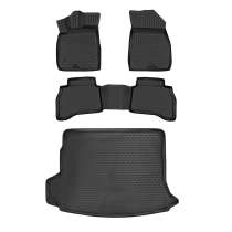 2021-2025 Cadillac Escalade ESV Floor Mats & Cargo Liner Full Set Black