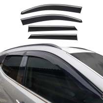 2016-2021 Hyundai Tucson Window Visor Vent Rain Deflector 4Pcs Smoke