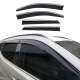 2016-2021 Hyundai Tucson Window Visor Vent Rain Deflector 4Pcs Smoke