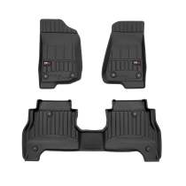 2020-2025 Jeep Gladiator Premium Floor Mats Liners Full Set All Weather Heavy Duty