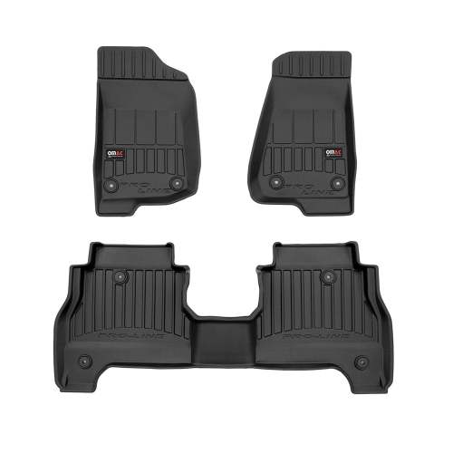 2020-2025 Jeep Gladiator Premium Floor Mats Liners Full Set All Weather Heavy Duty