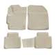 2020-2025 Toyota Corolla Sedan Floor Mats Liners Full Set All Weather Beige