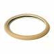 14.5-15.5’’ Steering Wheel Cover Dark Beige Leather Anti-slip Breathable