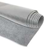 Rubber Truck Bed Liner Trunk Mat Floor Liner Alu. Look Penny Gray 40x79