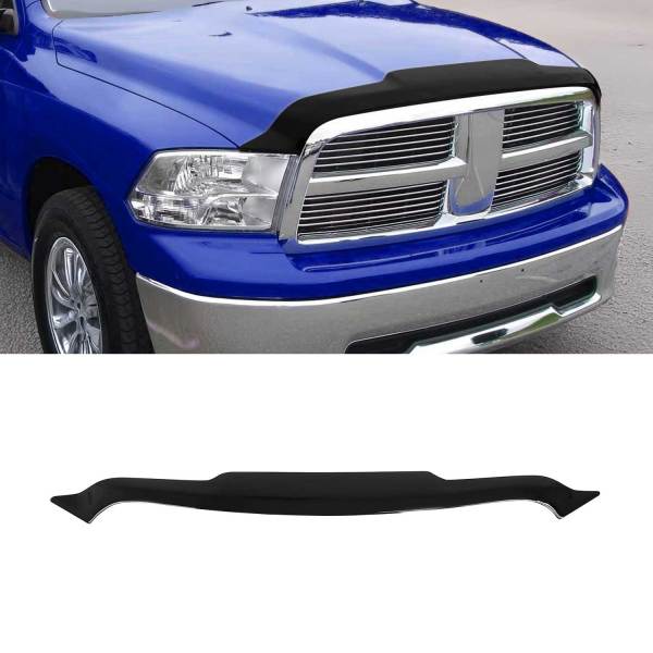 2012-2018 Dodge Ram 1500 2009-2011 / RAM 1500 Front Bug Shield Hood Deflector 1 Pc Smoke