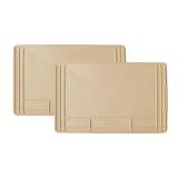 2x High Quality Kitchen Under Sink Cabinet Protection Mat Waterproof Beige