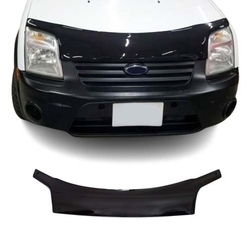 2002-2009 Ford Transit Connect Front Bug Shield Hood Deflector 1 Pc Smoke