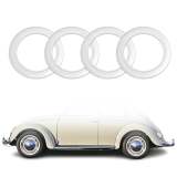 4x Portawalls White Wall Tire Insert 14 Rims Sidewall Set