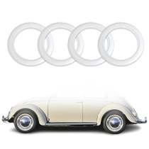 4x Portawalls White Wall Tire Insert 14 Rims Sidewall Set