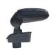 2011-2019 Ford Fiesta Black Center Console Armrest Plastic PU Leather 1Pc