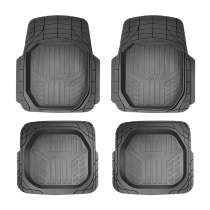 Hyundai Kona Semi-Custom fit Floor Mats Liner All Weather 3D Black Waterproof 4Pcs