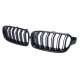 2012-2019 BMW 3 Series F30 F31 M-Tech Front Kidney Grille M-Tech Gloss Black Single Slat