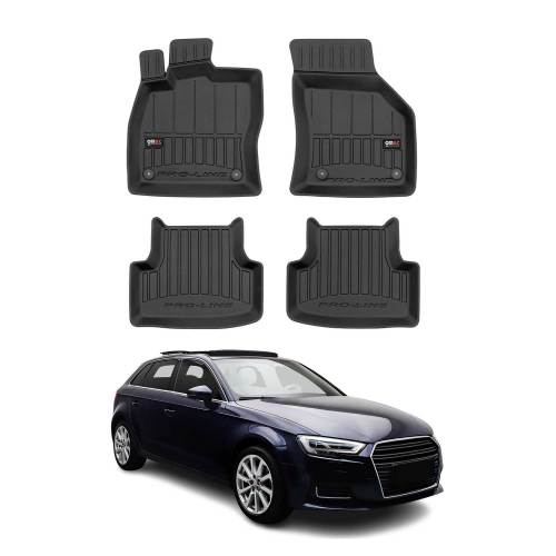 2012-2020 Audi A3 S3 8V Sedan Sportback OMAC Premium Floor Mats for 4 Pcs