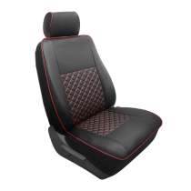 2014-2025 RAM ProMaster Leather Custom fit Car Seat Cover Black White