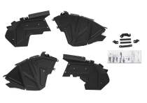 RIVAL Aluminum Front Inner Fender Liners Jeep Wrangler 2018-2025 except Diesel and 392