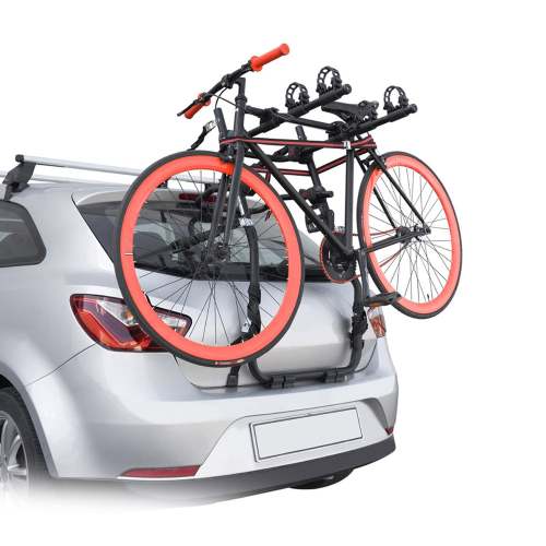 2021-2024 Ford Bronco Sport 3 Bike Rack Carrier Hitch Mount Black 1Pc