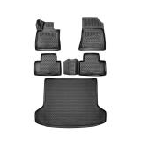2019-2025 Infiniti QX50 Floor Mats & Cargo Liner Full Set All Weather Black