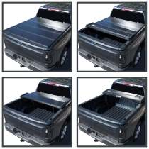 2015-2021 Ford F-20150 Super Crew Cab 6'6 Bed Hard Quad-Fold Tonneau Cover