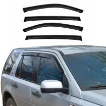 2013-2019 Ford Escape Window Visor Vent Rain Deflector 4Pcs Smoke