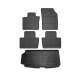2016-2025 Volvo XC90 Floor Mats & Cargo Liner Full Set All Weather Black