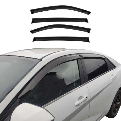 2006-2011 Honda Civic Sedan Window Visor Vent Rain Deflector 4Pcs Smoke